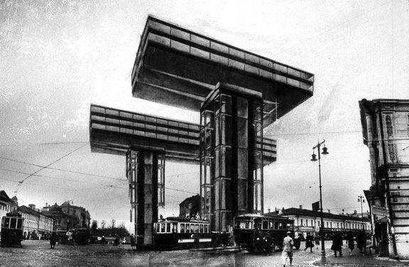 El Lissitzky - Wolkenbügel (1925)